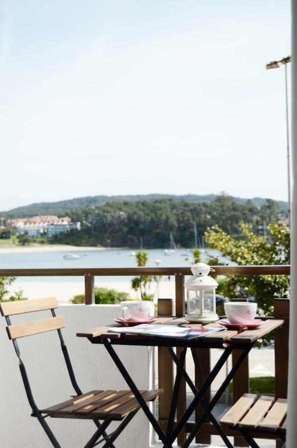 Apartamento Ana Portonovo Bagian luar foto